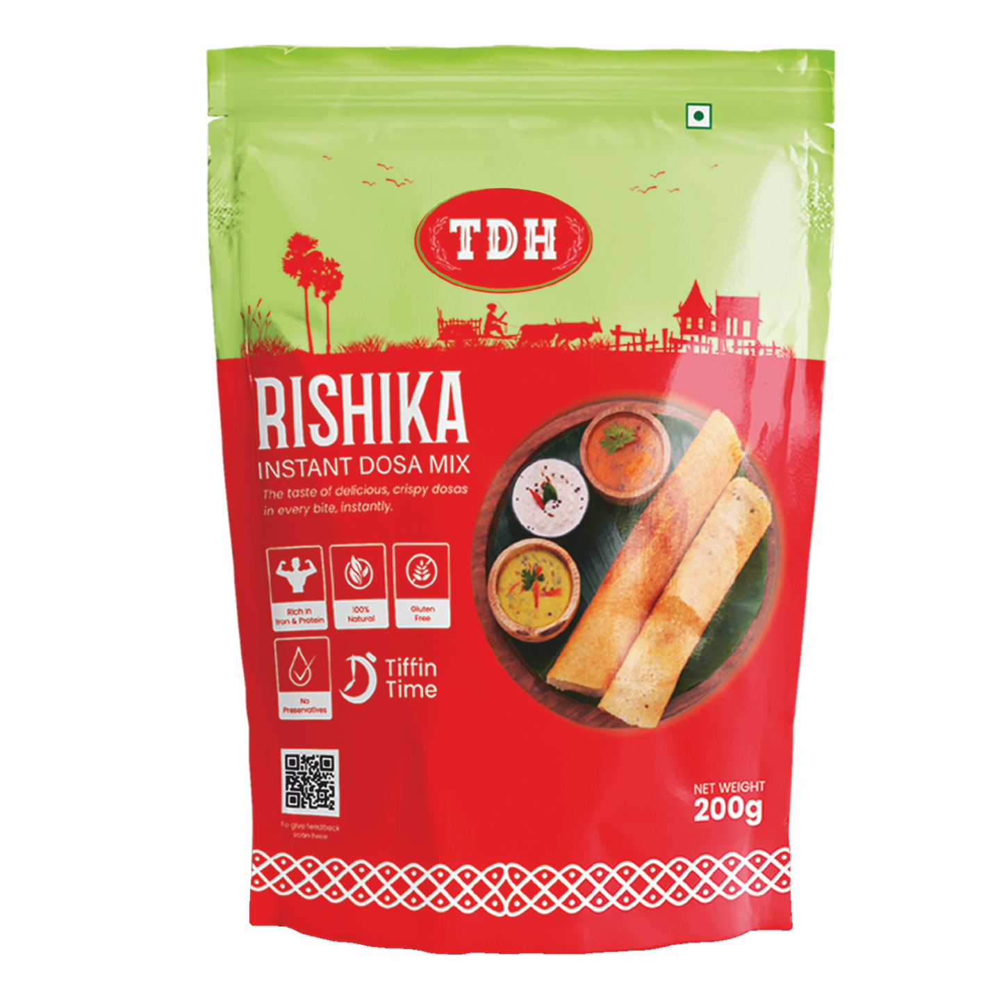 Instant Dosa Mix 200g - Tenali Double Horse Foods Private Limited