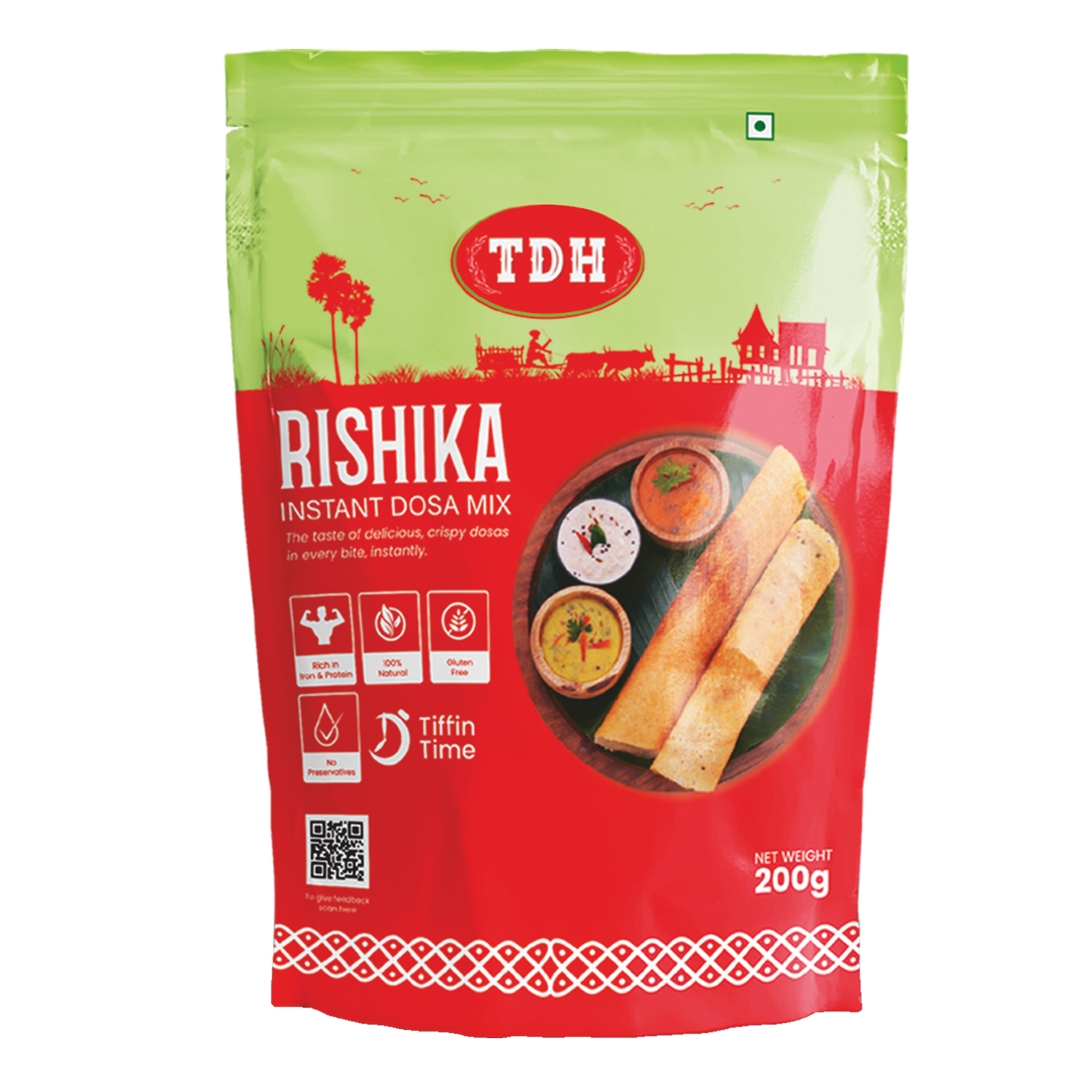 Instant Dosa Mix 200g - Tenali Double Horse Foods Private Limited