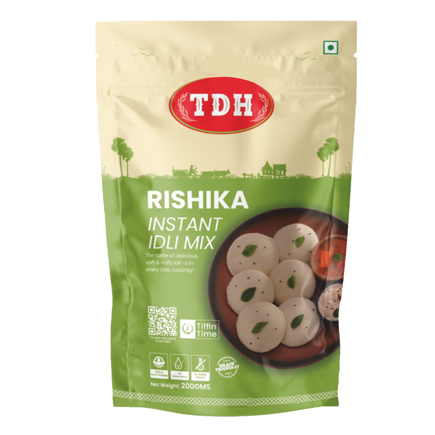 Instant Idli Mix 200gm - Tenali Double Horse Foods Private Limited