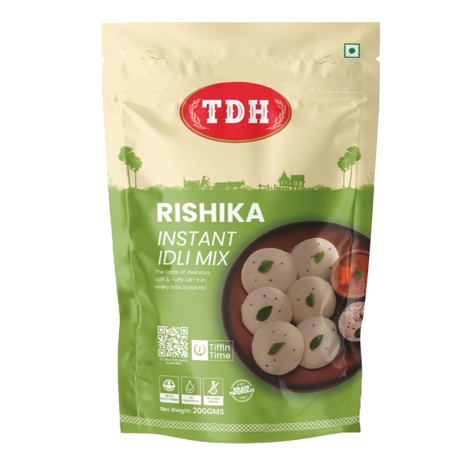 Instant Idli Mix 200gm - Tenali Double Horse Foods Private Limited