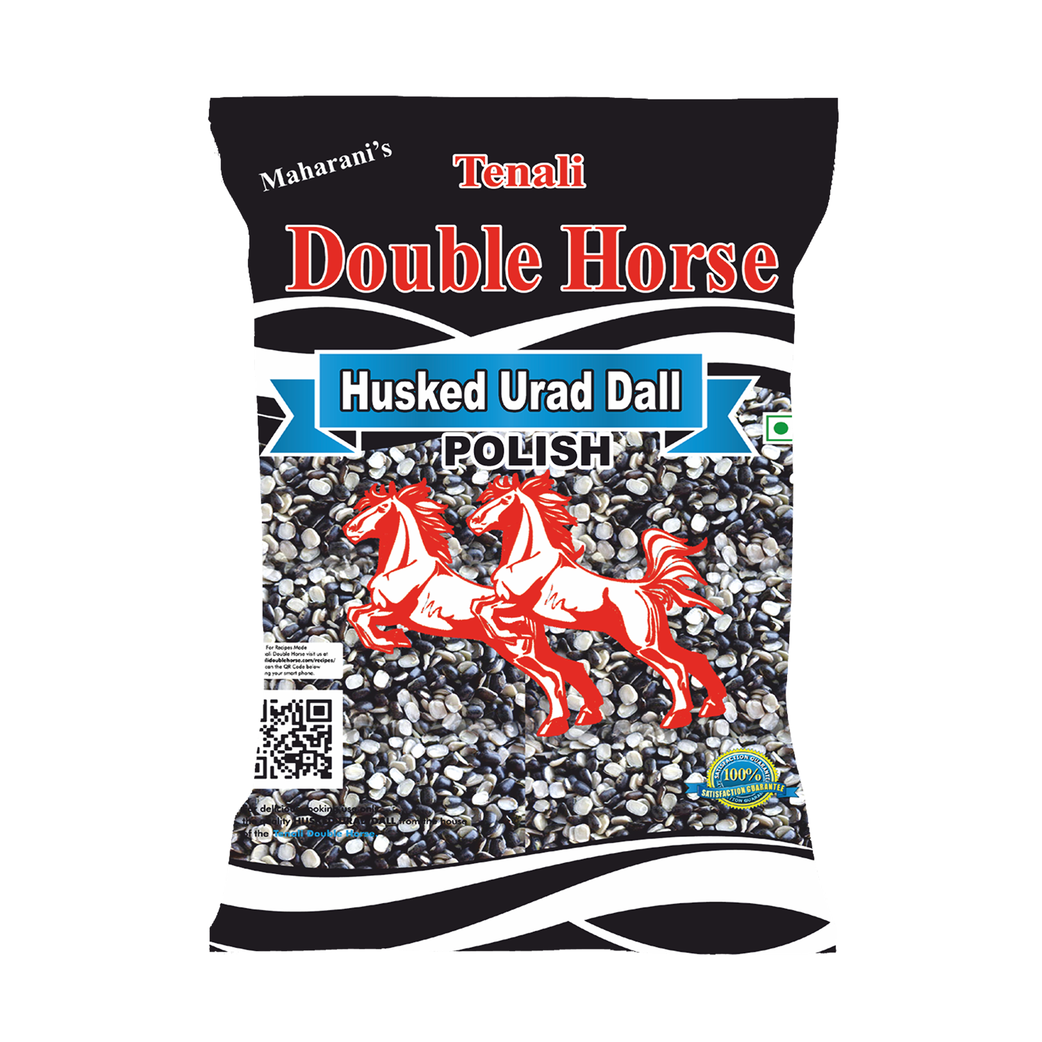 Premium Husked Black Gram Dall 1kg - Tenali Double Horse Foods Private Limited