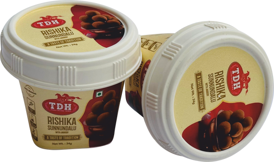 Rishika Sunnundalu 34gms Pack Of 10 - Tenali Double Horse Foods Private Limited